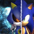 Dual Monitor Sonic Background