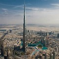 Dubai Burj Khalifa 4K Close Up