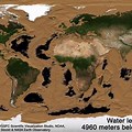 Earth Topography without Water