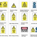 Electrical Warning Signs and Symbols