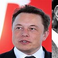 Elon Musk and Nikola Tesla