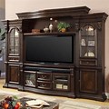 Entertainment Wall Units Dark Wood