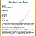 Example of a Good Job Application