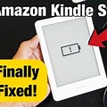 Exclamation Mark Battery Kindle