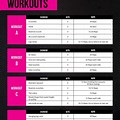 Exercise Workout Plan