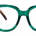 Eyeglasses Square Frame Green
