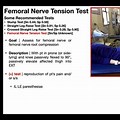 Femoral Nerve Entrapment Test