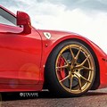 Ferrari Matte Bronze Wheels