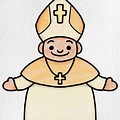 First Drawing of the Pope