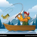 Fishing Boat Drawing Cartoon