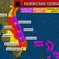 Florida Hurricane Warning Map