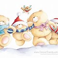 Forever Friends Bear Xmas Video Background