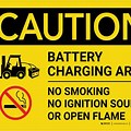 Forklift Battery Charging Safety Pics