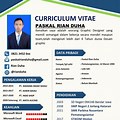 Format CV Bahasa Indonesia
