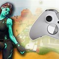 Fortnite Bomber Skin Holding a Xbox Controller