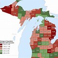 Fox Population Map Michigan