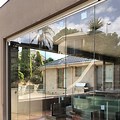 Frameless Glass Sliding Doors for Outbuilding