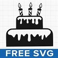 Free Birthday Cake SVG Files