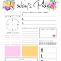 Free Printable Daily Planner Sheets