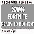 Free SVG Font Fortnite