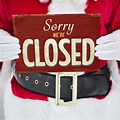 Funny Closed for Holiday Sign
