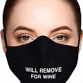 Funny Face Mask Sayins for Adults