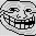 Funny Face Pixel Art