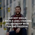 Funny Happy Being Single Quotes