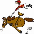 Funny Horse Racing Clip Art