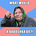 Funny Russian Babushka