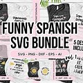 Funny Spanish Sayings SVG