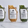 Futuristic Food Label Design