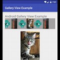 Gallery View Android