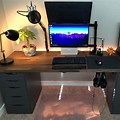 Gaming Room Desk Setup