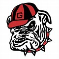 Georgia Bulldogs Logo Line Art