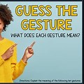 Gesture Guess Game