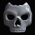 Ghost Skull Mask 3D Model