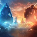 Godzilla Vs. Kong Desktop Wallpaper