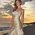 Gold Champagne Wedding Gowns
