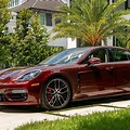 Gold Coast Red Porsche Panamera