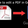 Google Docs Edit PDF