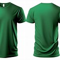 Green Shirt Front and Back