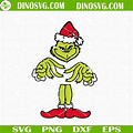 Grinch SVG with Head Hands/Feet