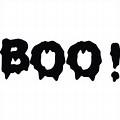 Halloween Decals Black and White