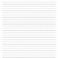 Handwriting Practice Lined Paper