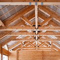 Heavy Timber Roof Inside