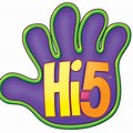 Hi 5 Hand Logo