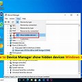 Hidden Devices Device Manager