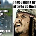 High School Year Memes