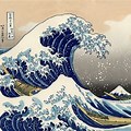 Hokusai Tye Great Wave